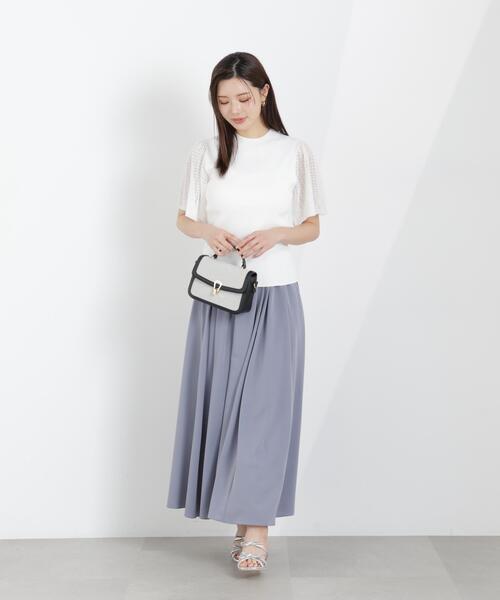 PROPORTION BODY DRESSING（プロポーションボディドレッシング）の「ゴムシャーリングギャザースカート / 1216120301（スカート・レディース・ブルー/ブラック/ピンク・MEDIUM/P/S）」の21枚目の写真