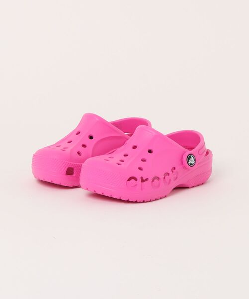 crocs(クロックス)の「【crocs】Baya Clog K(サンダル・キッズ・ブルー/ピンク・18.5cm/19.0cm/19.5cm/20.0cm)」の2枚目の写真