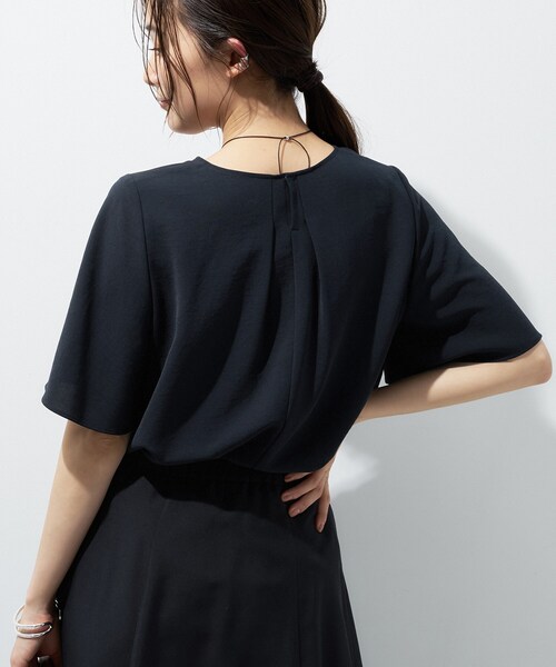 INDIVI（インディヴィ）の「【着る日傘】シフォンドッキングブラウス（シャツ/ブラウス・レディース・サックスブルー/ブラック/ライトグレー系5/ネイビー・38/36/40/03/19/15 /13/05）」の18枚目の写真