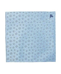 giraffe（ジラフ）の「チーフ 花柄 BLUE（ポケットチーフ）」