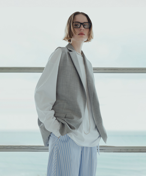 Spick & Span(スピックアンドスパン)の「《追加3》ナチュラルダイLONG Tシャツ(Tシャツ/カットソー・レディース・チャコールグレー/ホワイト・FREE)」の20枚目の写真