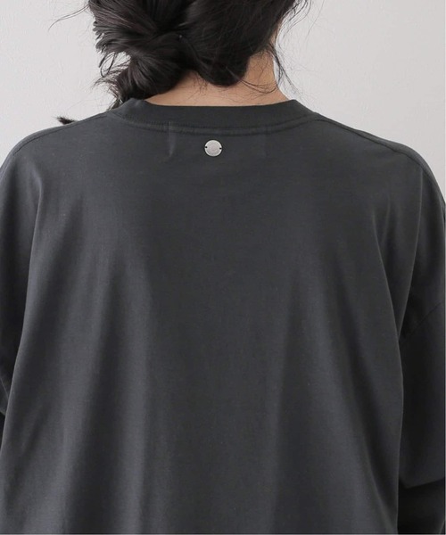 Spick & Span(スピックアンドスパン)の「《追加3》ナチュラルダイLONG Tシャツ(Tシャツ/カットソー・レディース・チャコールグレー/ホワイト・FREE)」の10枚目の写真