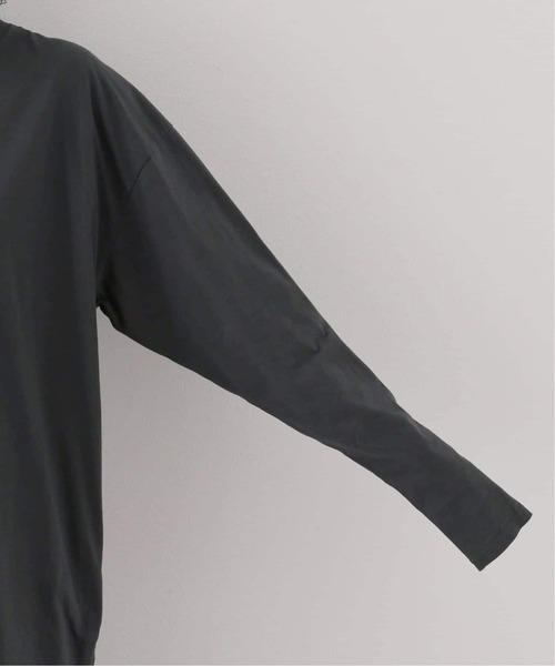 Spick & Span(スピックアンドスパン)の「《追加3》ナチュラルダイLONG Tシャツ(Tシャツ/カットソー・レディース・チャコールグレー/ホワイト・FREE)」の11枚目の写真