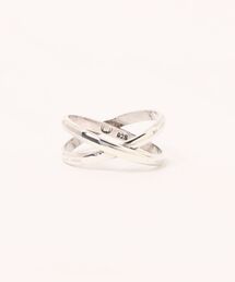 MANANAS（マナナス）の「【MANANAS】Double Cross Ring/ダブル クロス リング silver925（リング）」