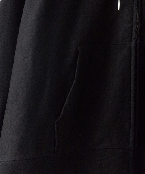 Calvin Klein（カルバン・クライン）の「Calvin Klein/カルバンクライン パーカー - ロングスリーブテリーモノグラムパーカー JUNG KOOK / ジョングク着用商品 フルジップパーカー シンプル 2026年春夏（パーカー・メンズ・ブラック/グレー・M/L/XL）」の6枚目の写真