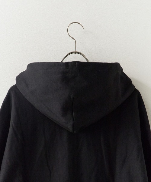 Calvin Klein（カルバン・クライン）の「Calvin Klein/カルバンクライン パーカー - ロングスリーブテリーモノグラムパーカー JUNG KOOK / ジョングク着用商品 フルジップパーカー シンプル 2026年春夏（パーカー・メンズ・ブラック/グレー・M/L/XL）」の4枚目の写真