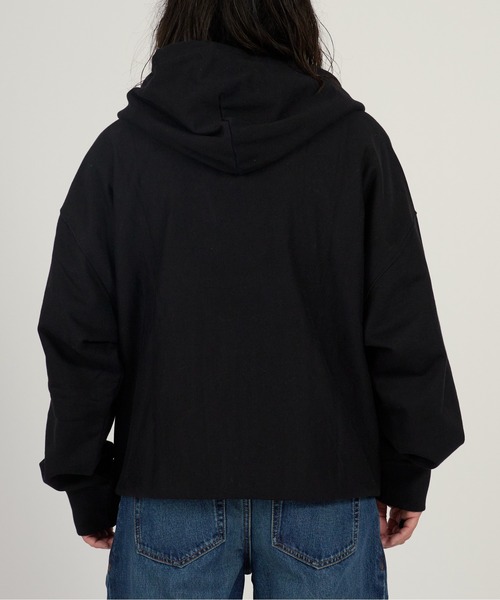 Calvin Klein（カルバン・クライン）の「Calvin Klein/カルバンクライン パーカー - ロングスリーブテリーモノグラムパーカー JUNG KOOK / ジョングク着用商品 フルジップパーカー シンプル 2026年春夏（パーカー・メンズ・ブラック/グレー・M/L/XL）」の12枚目の写真