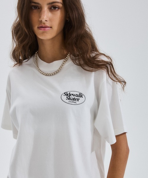 PARROTT CANVAS（パロットキャンバス）の「Vintage Print S/S T-shirt ”Team”（Tシャツ/カットソー・レディース・ホワイト・FREE）」の4枚目の写真