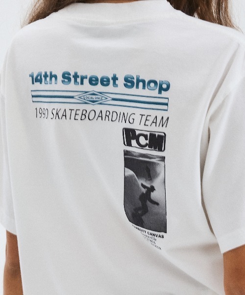 PARROTT CANVAS（パロットキャンバス）の「Vintage Print S/S T-shirt ”Team”（Tシャツ/カットソー・レディース・ホワイト・FREE）」の6枚目の写真