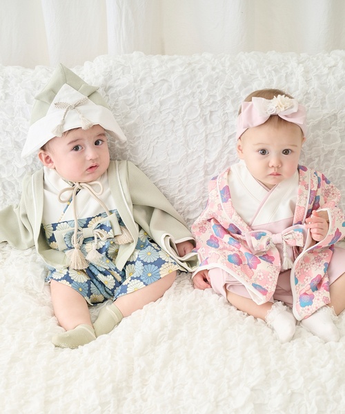 petit main（プティマイン）の「かぶと帽子（その他ベビー用品・キッズ・ライトグリーン・F）」の3枚目の写真