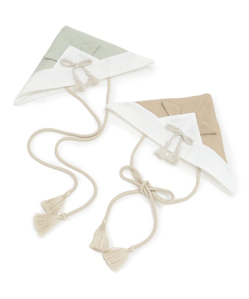 petit main（プティマイン）の「かぶと帽子（その他ベビー用品・キッズ・ライトグリーン・F）」の11枚目の写真