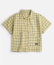 Spicy Window Pane 半袖シャツ【キッズ】