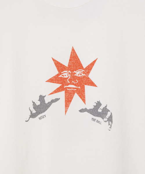 Millo Archive（ミロ アーカイブ）の「リセットザルール ジャンボTシャツ [ホワイト]（Tシャツ/カットソー・メンズ・その他・LARGE/X-LARGE/MEDIUM）」の3枚目の写真