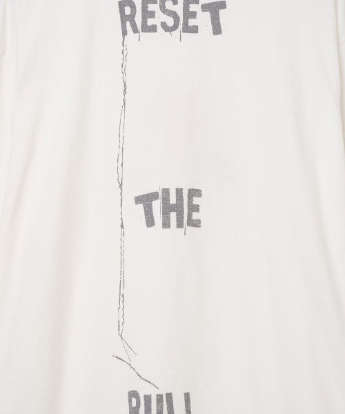 Millo Archive（ミロ アーカイブ）の「リセットザルール ジャンボTシャツ [ホワイト]（Tシャツ/カットソー・メンズ・その他・LARGE/X-LARGE/MEDIUM）」の7枚目の写真