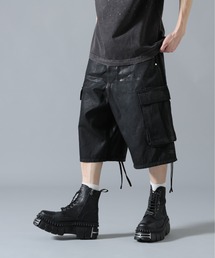 DANKE SCHON(�_���P�V�F�[��)��DankeSchon/�_���P�V�F�[��/11oz RUBBER COATED CARGO SHORTS(�J�[�S�p���c)