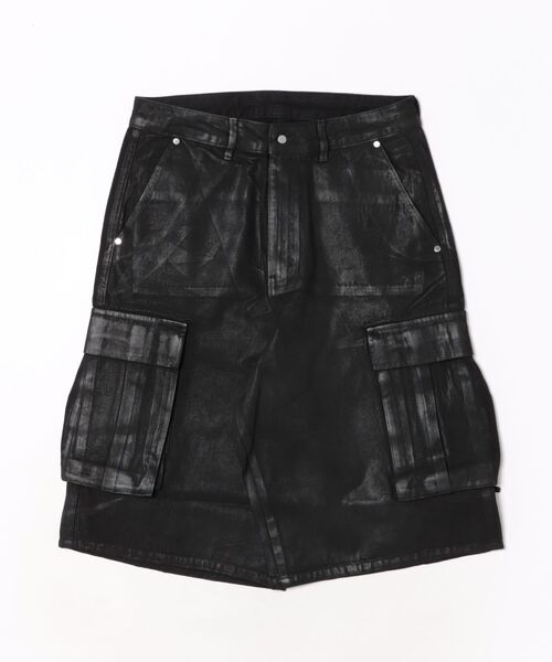 DankeSchon/ダンケシェーン/11oz RUBBER COATED CARGO SHORTS（カーゴ