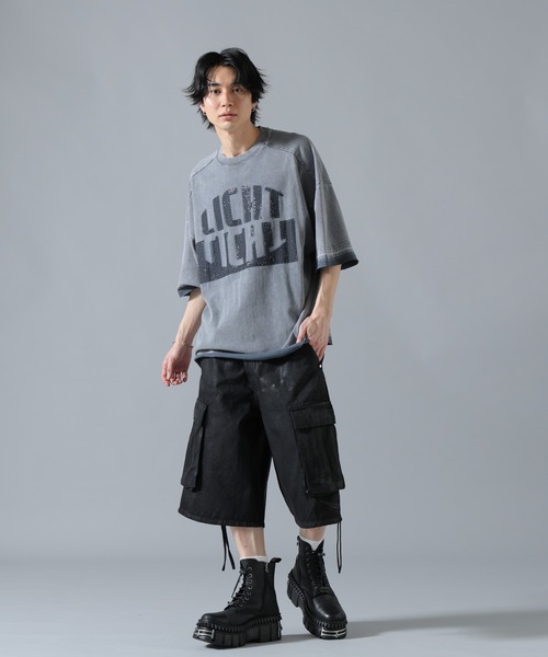 DankeSchon/ダンケシェーン/11oz RUBBER COATED CARGO SHORTS（カーゴ