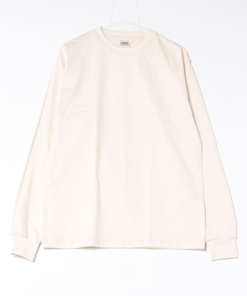 CAMBER（キャンバー）の「CAMBER MAX WEIGHT LONG SLEEVE TEE（Tシャツ/カットソー・メンズ・グレー/ナチュラル/ホワイト/ブラック・XL/L/M）」の4枚目の写真