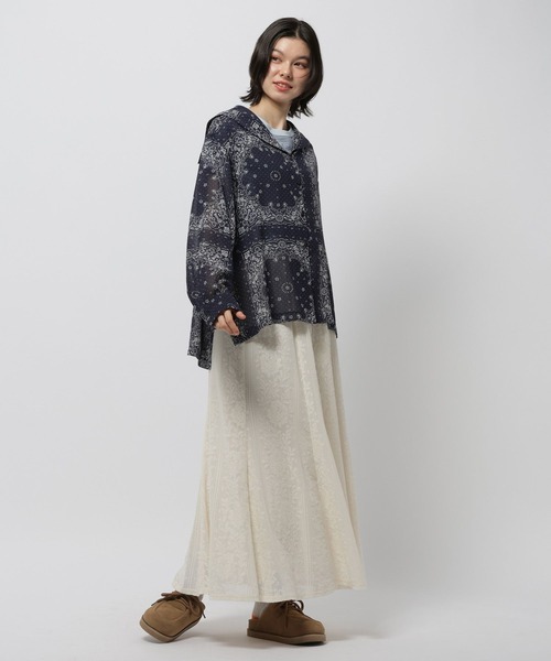 niko and...（ニコアンド）の「バンダナセーラーブラウス（シャツ/ブラウス・レディース・アイボリー/ネイビー・FREE）」の18枚目の写真