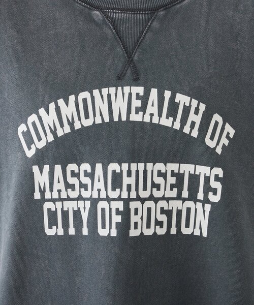 CIAOPANIC TYPY(チャオパニックティピー)の「アシッド加工裏毛フレンチスリーブロゴトップス(Tシャツ/カットソー・レディース・サックスブルー/チャコールグレー/グレー・ONE SIZE)」の16枚目の写真