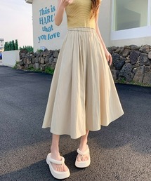 きれいめ ガウチョパンツ コーデ」に該当するパンツ（ベージュ系