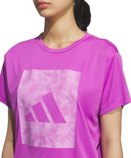 adidas(アディダス)の「アディダス adidas マストハブ ルーズフィット グラフィック 半袖 Tシャツ(Tシャツ/カットソー・レディース・ホワイト/ブラック・S/M/L/XL)」の13枚目の写真