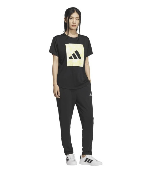 adidas(アディダス)の「アディダス adidas マストハブ ルーズフィット グラフィック 半袖 Tシャツ(Tシャツ/カットソー・レディース・ホワイト/ブラック・S/M/L/XL)」の8枚目の写真