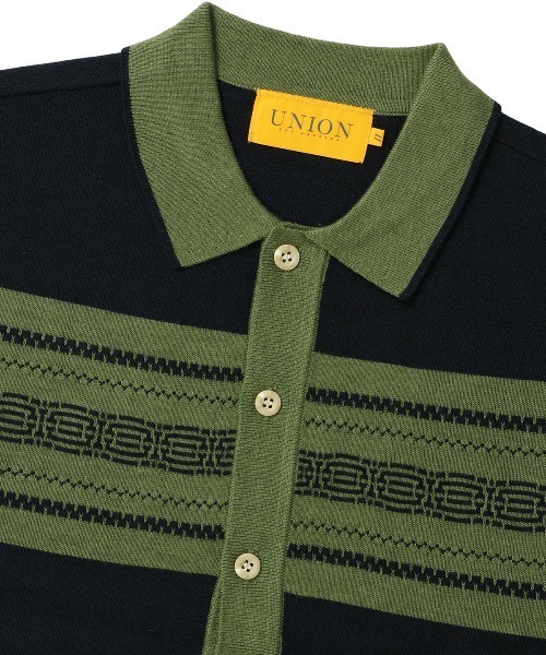 UNION（UNION TOKYO）（ユニオン）の「UNION TOKYO WHITMAN CARDIGAN ユニオントーキョー カーディガン（その他トップス・メンズ・オリーブ/ブルー・S/XL/L/M）」の10枚目の写真