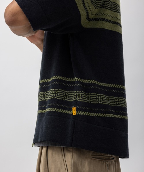 UNION（UNION TOKYO）（ユニオン）の「UNION TOKYO WHITMAN CARDIGAN ユニオントーキョー カーディガン（その他トップス・メンズ・オリーブ/ブルー・S/XL/L/M）」の7枚目の写真