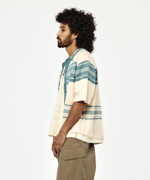 UNION（UNION TOKYO）（ユニオン）の「UNION TOKYO WHITMAN CARDIGAN ユニオントーキョー カーディガン（その他トップス・メンズ・オリーブ/ブルー・S/XL/L/M）」の14枚目の写真