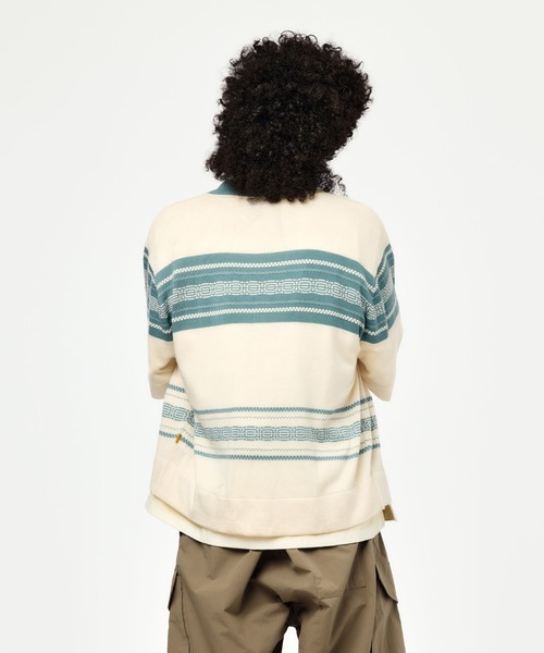 UNION（UNION TOKYO）（ユニオン）の「UNION TOKYO WHITMAN CARDIGAN ユニオントーキョー カーディガン（その他トップス・メンズ・オリーブ/ブルー・S/XL/L/M）」の15枚目の写真
