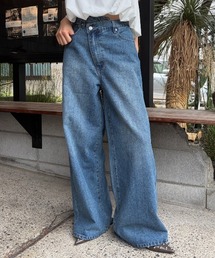 スーパーワイドルーズデニムパンツ