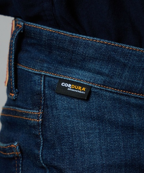 EDWIN(エドウィン)の「EDWIN エドウィン【CORDURA】バイク用 ライディングジーンズ デニムパンツ ストレッチ 耐摩擦(デニムパンツ・メンズ・インディゴブルー/ブルー/ダークインディゴブルー・X-LARGE/LARGE/MEDIUM/SMALL/3L)」の9枚目の写真
