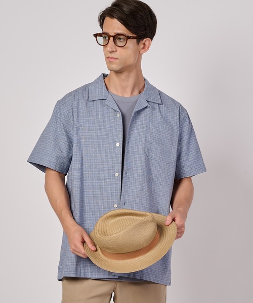 Eddie Bauer(エディーバウアー)の「ノベルティ キャンプ 半袖シャツ(シャツ/ブラウス・メンズ・ブルー/アッシュグレー/ベージュ・M/XXL/XL/L/S)」の3枚目の写真