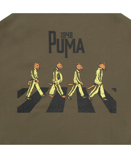 PUMA(プーマ)の「PUMA プーマ メンズ ESS エレベーテッド クール バック プリント 半袖 Tシャ(Tシャツ/カットソー・メンズ・ブラック/ホワイト/グリーン系その他・LARGE/XX-LARGE/X-LARGE/SMALL/MEDIUM)」の14枚目の写真
