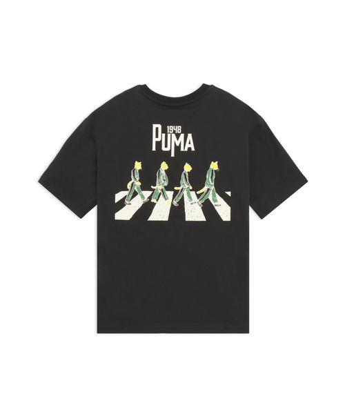 PUMA(プーマ)の「PUMA プーマ メンズ ESS エレベーテッド クール バック プリント 半袖 Tシャ(Tシャツ/カットソー・メンズ・ブラック/ホワイト/グリーン系その他・LARGE/XX-LARGE/X-LARGE/SMALL/MEDIUM)」の16枚目の写真