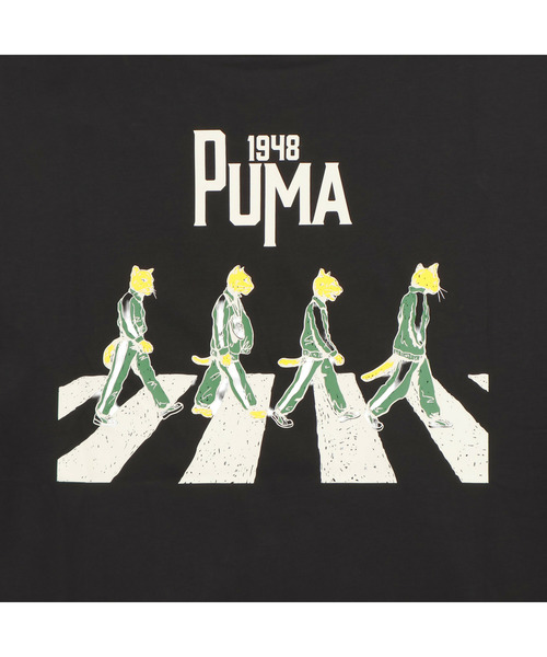 PUMA(プーマ)の「PUMA プーマ メンズ ESS エレベーテッド クール バック プリント 半袖 Tシャ(Tシャツ/カットソー・メンズ・ブラック/ホワイト/グリーン系その他・LARGE/XX-LARGE/X-LARGE/SMALL/MEDIUM)」の20枚目の写真