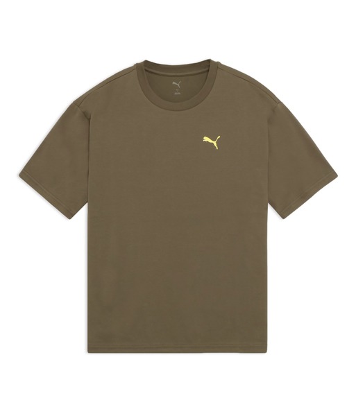 PUMA(プーマ)の「PUMA プーマ メンズ ESS エレベーテッド クール バック プリント 半袖 Tシャ(Tシャツ/カットソー・メンズ・ブラック/ホワイト/グリーン系その他・LARGE/XX-LARGE/X-LARGE/SMALL/MEDIUM)」の1枚目の写真