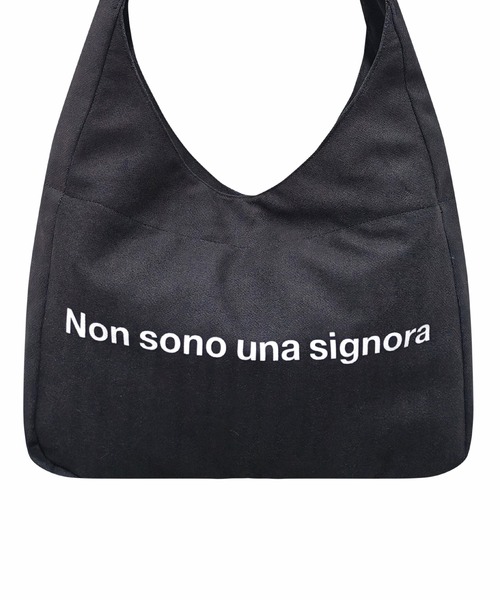 Moi Toi Soi(モワトワソワ)の「Noir Drape Tote Series(ショルダーバッグ・レディース・ブラック・ONE SIZE)」の6枚目の写真