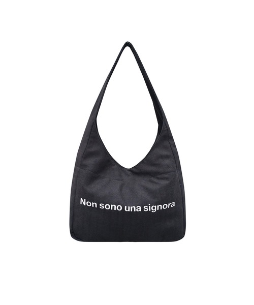 Moi Toi Soi(モワトワソワ)の「Noir Drape Tote Series(ショルダーバッグ・レディース・ブラック・ONE SIZE)」の3枚目の写真