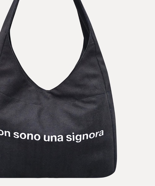 Moi Toi Soi(モワトワソワ)の「Noir Drape Tote Series(ショルダーバッグ・レディース・ブラック・ONE SIZE)」の2枚目の写真