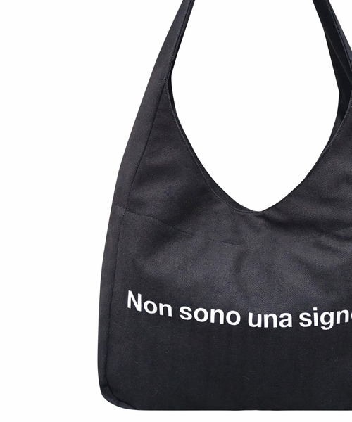 Moi Toi Soi(モワトワソワ)の「Noir Drape Tote Series(ショルダーバッグ・レディース・ブラック・ONE SIZE)」の7枚目の写真
