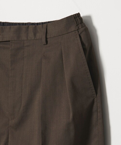 Steven Alan(スティーブンアラン)の「<Steven Alan> P/RA トロピカル イン ツープリーツ ドレス トラウザーズ ハーフイージー(スラックス・メンズ・ダークブラウン/ブラック・XL/L/M/S)」の8枚目の写真
