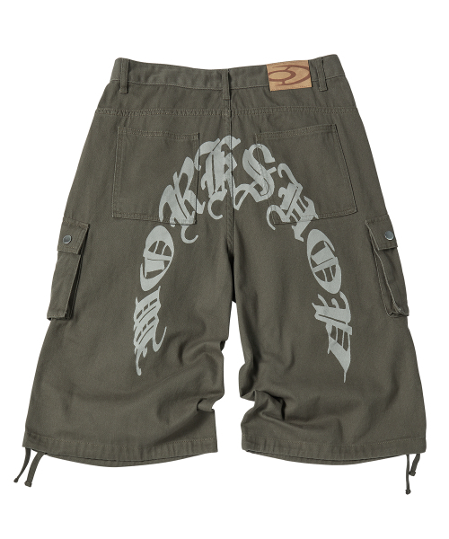 TRAVEL(トラベル)の「バックプリントカーゴツイルショーツチャコール(その他パンツ・レディース・その他・SMALL/MEDIUM/LARGE)」の1枚目の写真