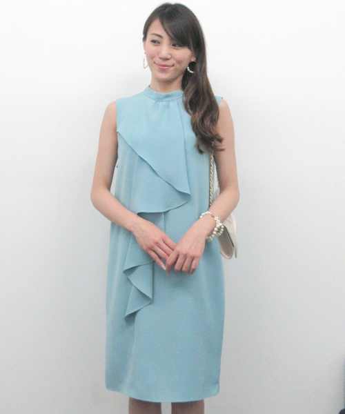 Aimer エメ の Aimer アシンメトリー ラッフルワンピース ドレス Wear