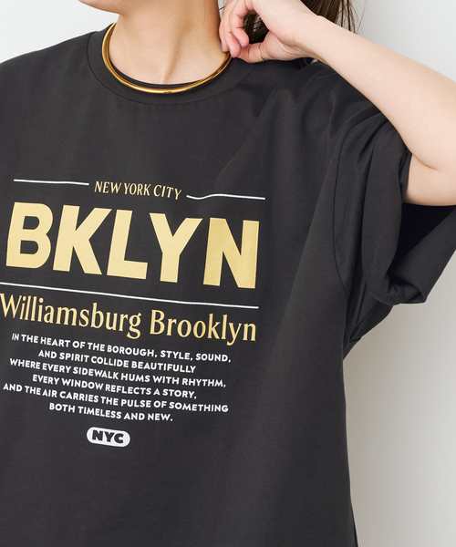 Spick & Span（スピックアンドスパン）の「《WEB限定 / 追加》ロゴオーバーTシャツ（Tシャツ/カットソー・レディース・その他2/その他1・FREE）」の9枚目の写真