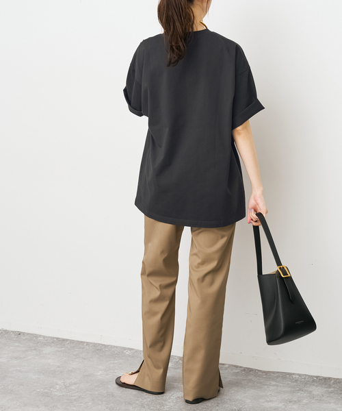 Spick & Span（スピックアンドスパン）の「《WEB限定 / 追加》ロゴオーバーTシャツ（Tシャツ/カットソー・レディース・その他2/その他1・FREE）」の11枚目の写真