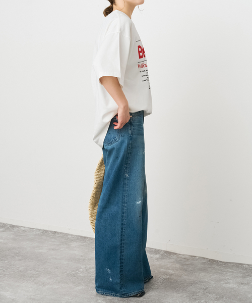 Spick & Span（スピックアンドスパン）の「《WEB限定 / 追加》ロゴオーバーTシャツ（Tシャツ/カットソー・レディース・その他2/その他1・FREE）」の15枚目の写真