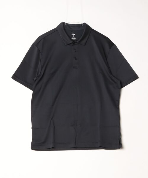 UNDER ARMOUR（アンダーアーマー）の「アンダーアーマー  UAクール プロ ポロ（ポロシャツ・メンズ・ホワイト/ネイビー/ブラック・S/M/L/LL/3L）」の3枚目の写真