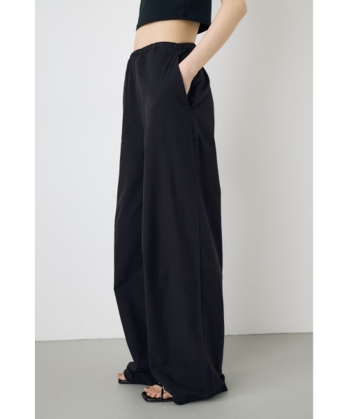 AZUL by moussy(アズールバイマウジー)の「【サイズ,身長別画像あり】フレンチリネンCOOLMAXイージーパンツ(スラックス・レディース・ストライプ/ブラック/オフホワイト・SMALL/MEDIUM)」の20枚目の写真